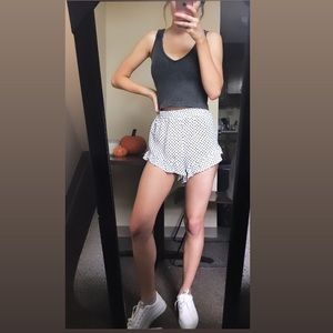 Black & White Polka Dot Shorts